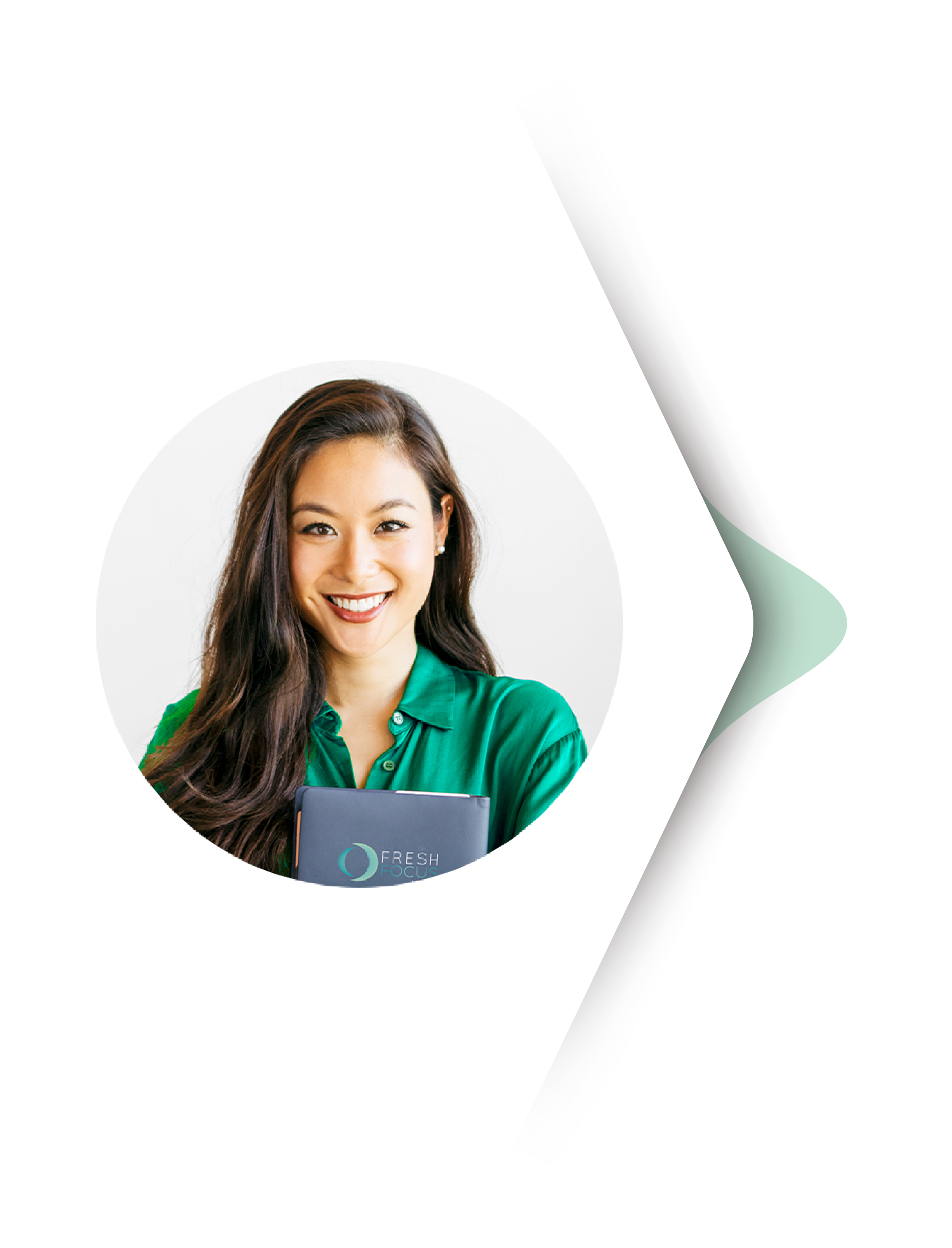 Right arrow with icon image